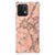 Motorola Edge 40 Pro Anti-Shock Hoesje Marmer Oranje B2C Telecom