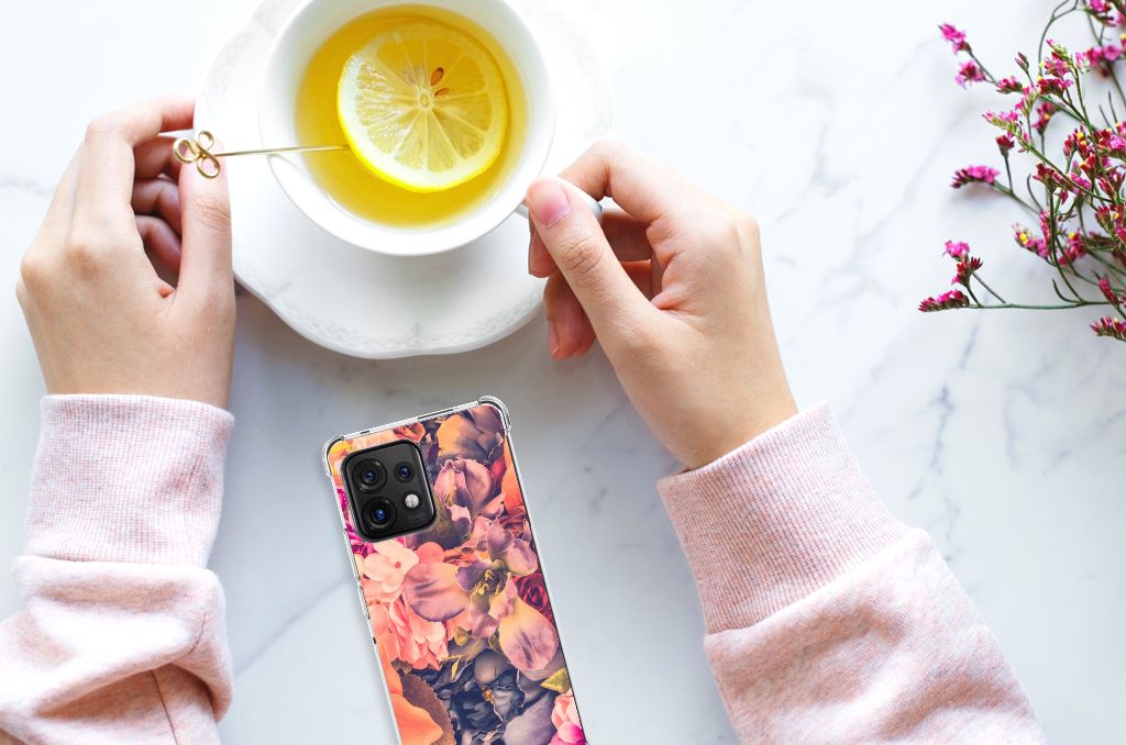 Motorola Edge 40 Pro Case Bosje Bloemen B2C Telecom