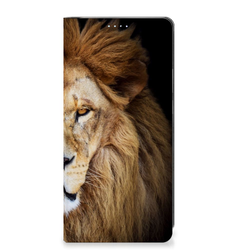 Motorola Edge 40 Pro Hoesje maken Leeuw design leeuw aanzicht