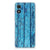 Motorola Moto E13 Bumper Hoesje Wood Blue