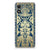 Motorola Moto E13 TPU Case Beige Flowers