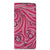 Motorola Moto E20 Bookcase Swirl Pink boekcase design swirl pink aanzicht
