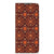 Motorola Moto E20 Hoesje met Magneet Batik Brown batik bruin voorkant