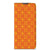 Motorola Moto E20 Hoesje met Magneet Batik Oranje telefoonhoesje batik oranje voorkant
