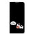 Motorola Moto E20 Magnet Case Cow voorkant ontwerp koe zwart
