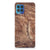 Motorola Moto G100 Bumper Hoesje Tree Trunk hoesje houtprint achterkant