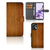 Motorola Moto G13 | G23 Book Style Case Donker Hout
