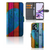 Motorola Moto G13 | G23 Book Style Case Wood Heart - Cadeau voor je Vriend met kleurrijk hartdesign en pasjesvak