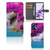 Motorola Moto G13 | G23 Flip Cover Waterval waterval paarse bomen aanzicht
