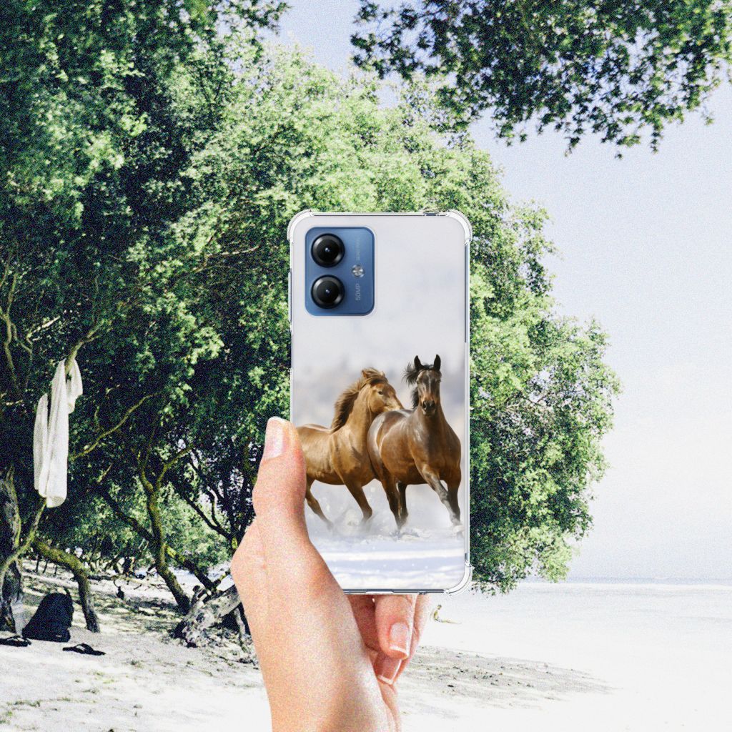 Motorola Moto G14 Case Anti-shock Paarden B2C Telecom