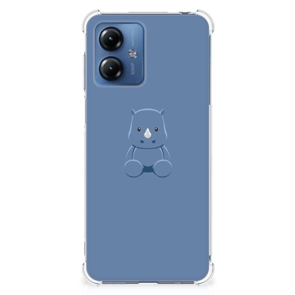 Motorola Moto G14 Stevig Bumper Hoesje Baby Rhino B2C Telecom