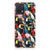 Motorola Moto G23 | G13 TPU Hoesje Birds design vogels aanzicht