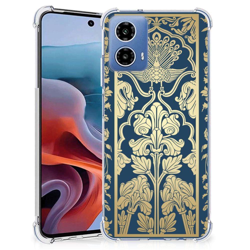 Motorola Moto G34 Case Beige Flowers B2C Telecom