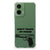 Motorola Moto G35 Anti Shock Case Pistol DTMP groene achterkant pistool ontwerp