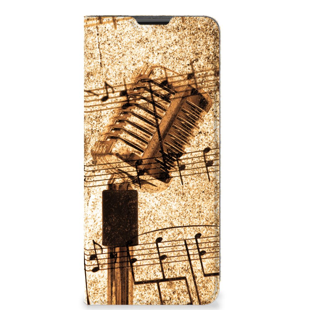 Motorola Moto G51 5G Stand Case Bladmuziek - B2C Telecom