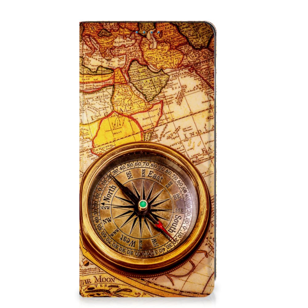 Motorola Moto G53 Book Cover Kompas book cover kompas voorzijde