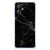 Motorola Moto G54 Anti-Shock Hoesje Marmer Zwart achterkant