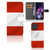 Motorola Moto G54 Bookstyle Case Oostenrijk met vlag, perfect cadeau voor bescherming en uitstraling.