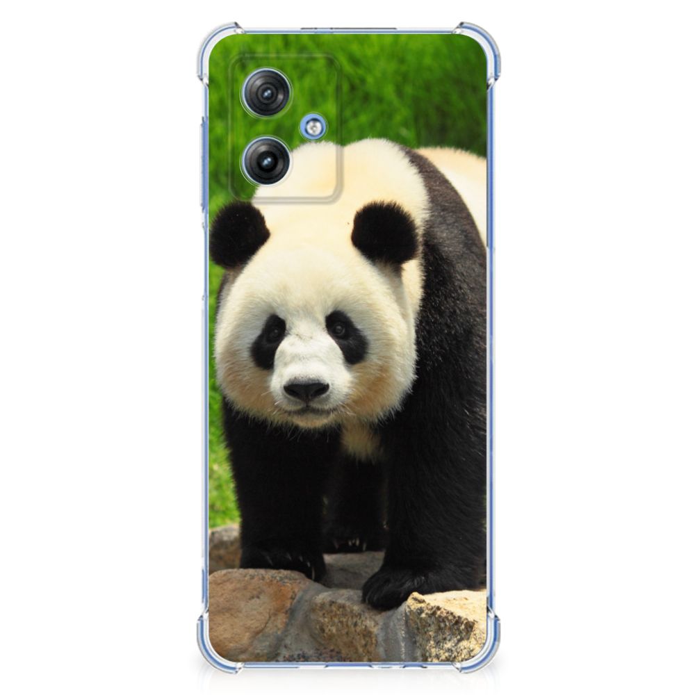 Motorola Moto G54 Case Anti-shock Panda voorkant panda