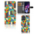 Motorola Moto G54 Telefoon Hoesje Funky Retro met kleurrijk patroon, bescherming en gebruiksgemak đ¨.