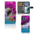 Motorola Moto G62 5G Flip Cover Waterval ontwerp waterval paarse bomen aanzicht