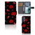 Motorola Moto G62 5G Leuk Hoesje Valentine boekhoes bloemen design voorkant binnenkant