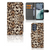 Motorola Moto G62 5G Telefoonhoesje met Pasjes Leopard hoesje design panterprint aanzicht