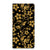 Motorola Moto G73 Smart Cover Gouden Bloemen bloemen goud zwart