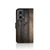 Motorola Moto G85 Book Style Case Steigerhout bookstyle case houten design achteraanzicht