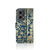 Motorola Moto G85 Hoesje Beige Flowers hoesje beige bloemen design aanzicht