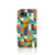 Motorola Moto G85 Hoesje Gouden Bloemen geometrisch design aanzicht