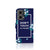 Motorola Moto G85 Portemonnee Hoesje Flowers Blue DTMP voorkant bloemen ontwerp