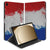 Samsung Galaxy Tab A11 Plus Nederland Book Case Hoesje met Standaard design vlag voorzijde