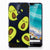 Nokia 7.1 Telefoonhoesje met Naam Avocado Singing avocado design voorkant
