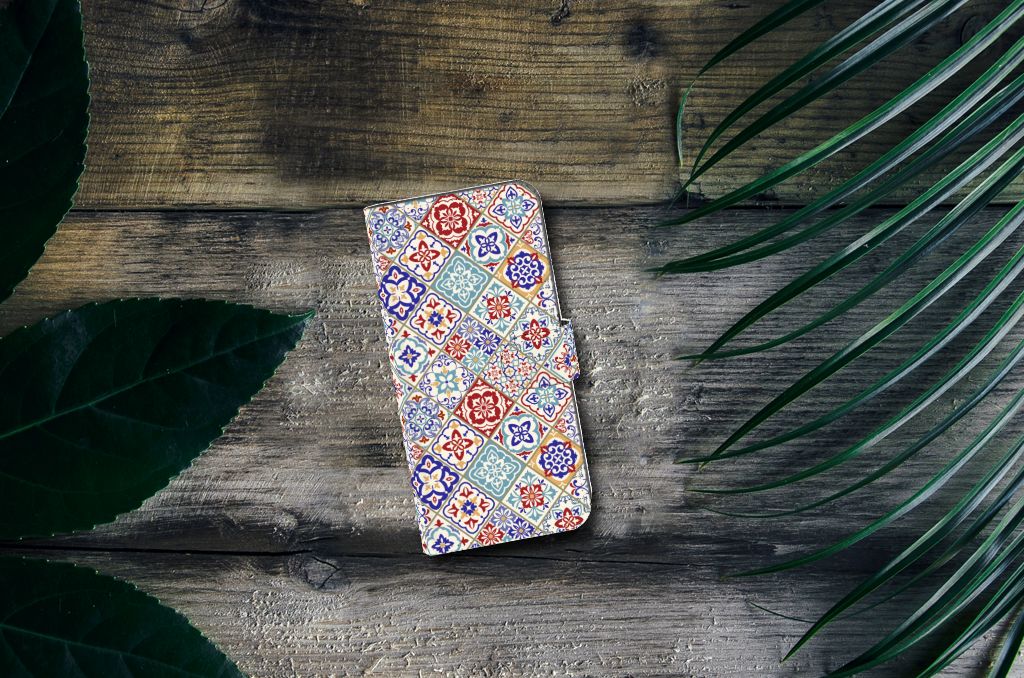 Nokia C12 Bookcase Tiles Color boekhoes Turks design bovenaanzicht