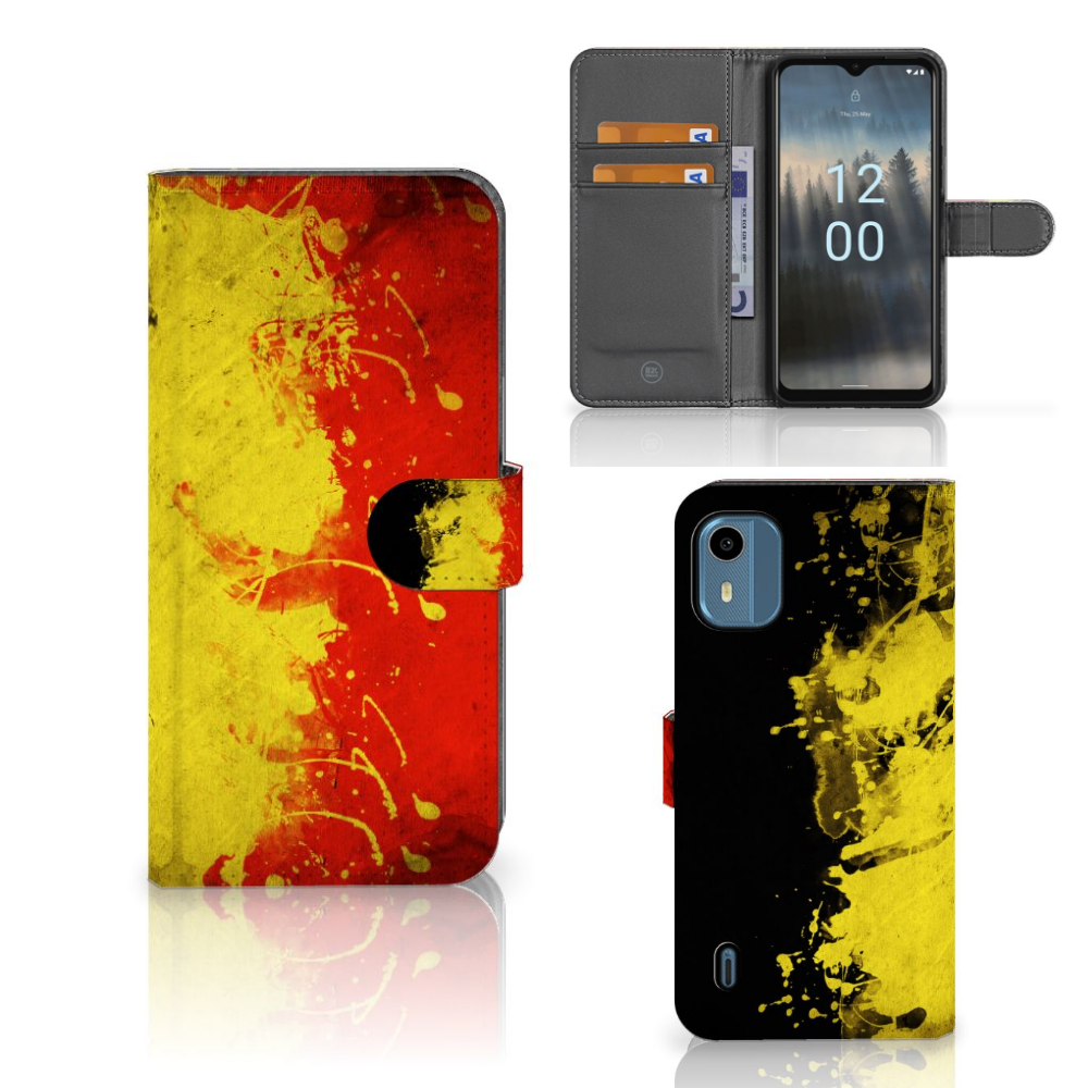 Nokia C12 Bookstyle Case BelgiÃĢ
