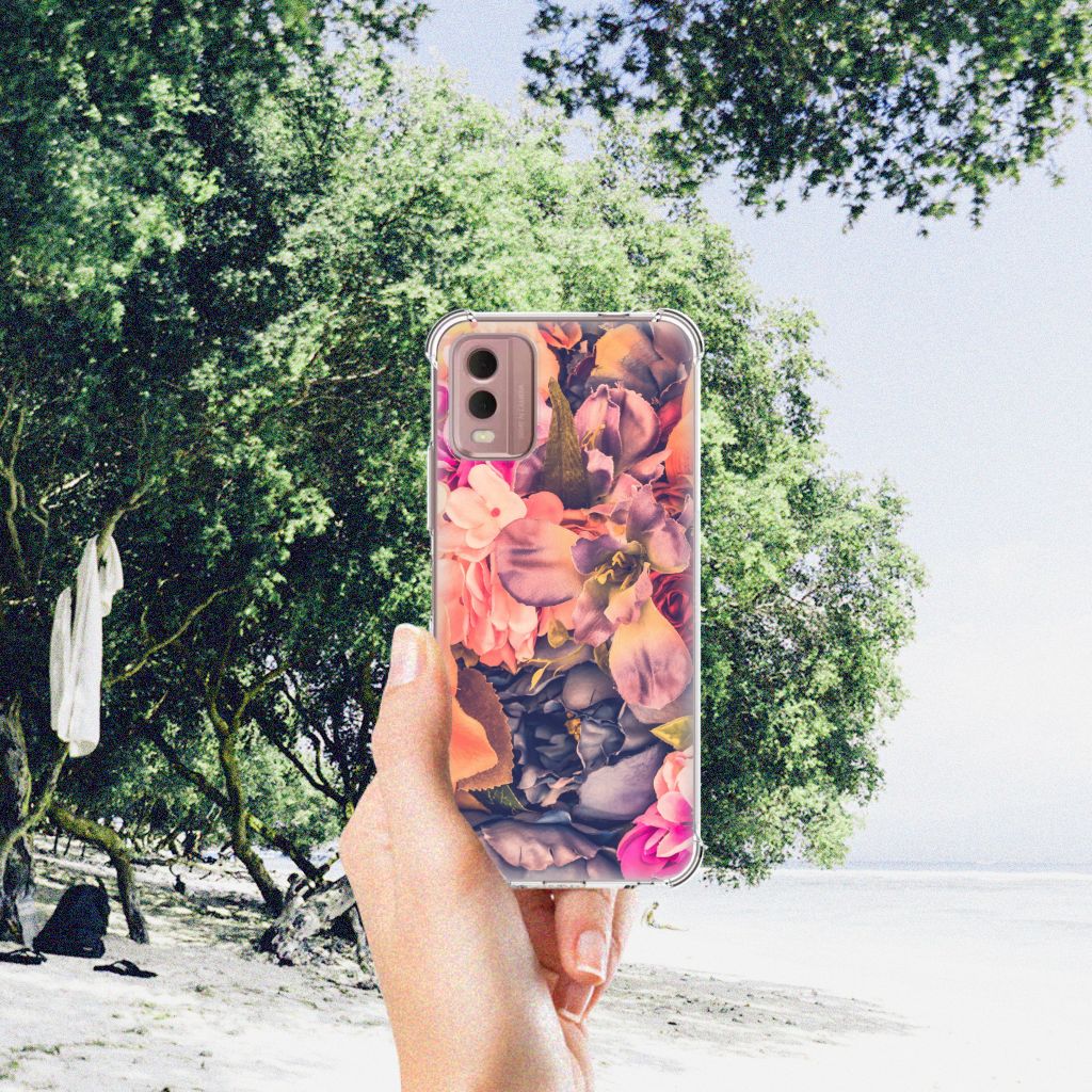 Nokia C32 Case Bosje Bloemen B2C Telecom