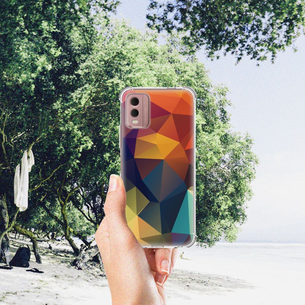 Nokia C32 Shockproof Case Polygon Color B2C Telecom