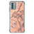 Nokia G22 Anti-Shock Hoesje Marmer Oranje B2C Telecom