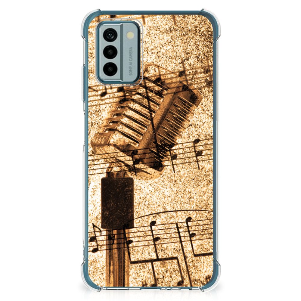 Nokia G22 Anti-shock Hoesje met foto Bladmuziek B2C Telecom