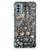 Nokia G22 Case Anti-shock Krokodillenprint achteraanzicht