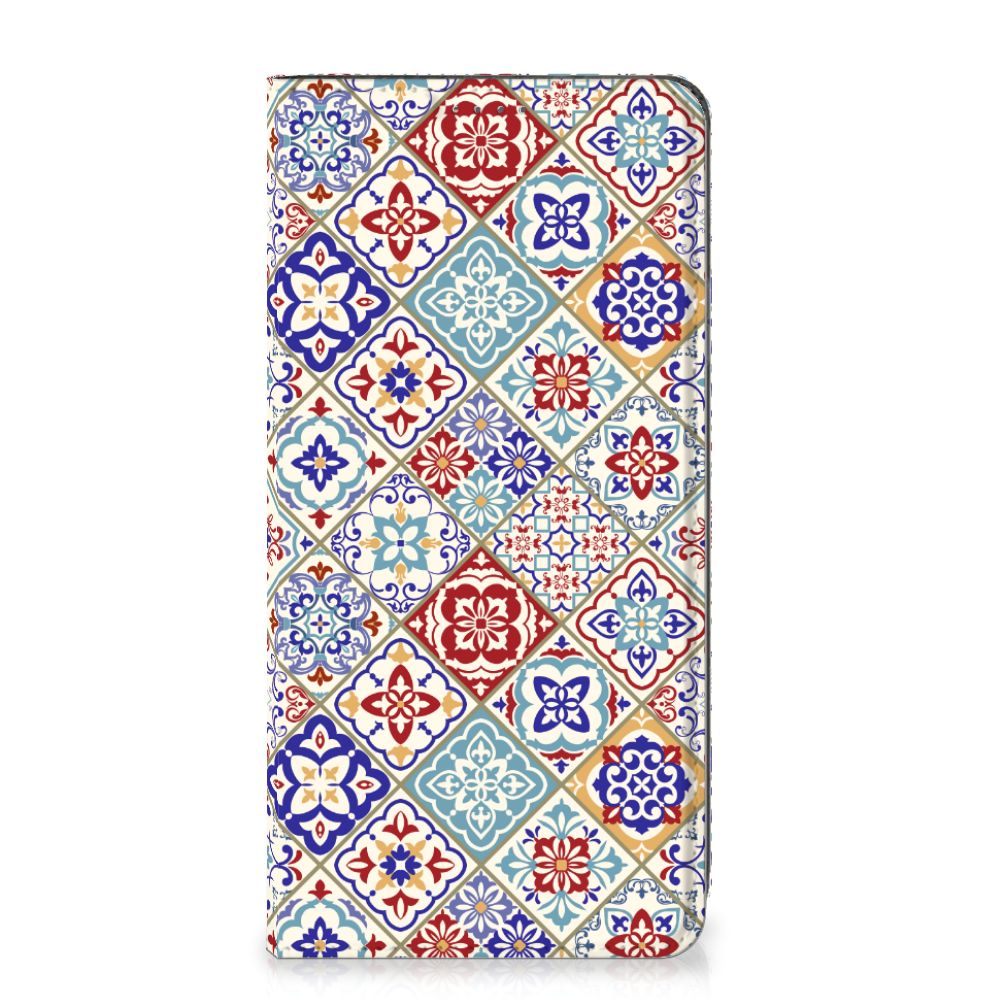 Nokia G22 Standcase Tiles Color design tiles voorkant