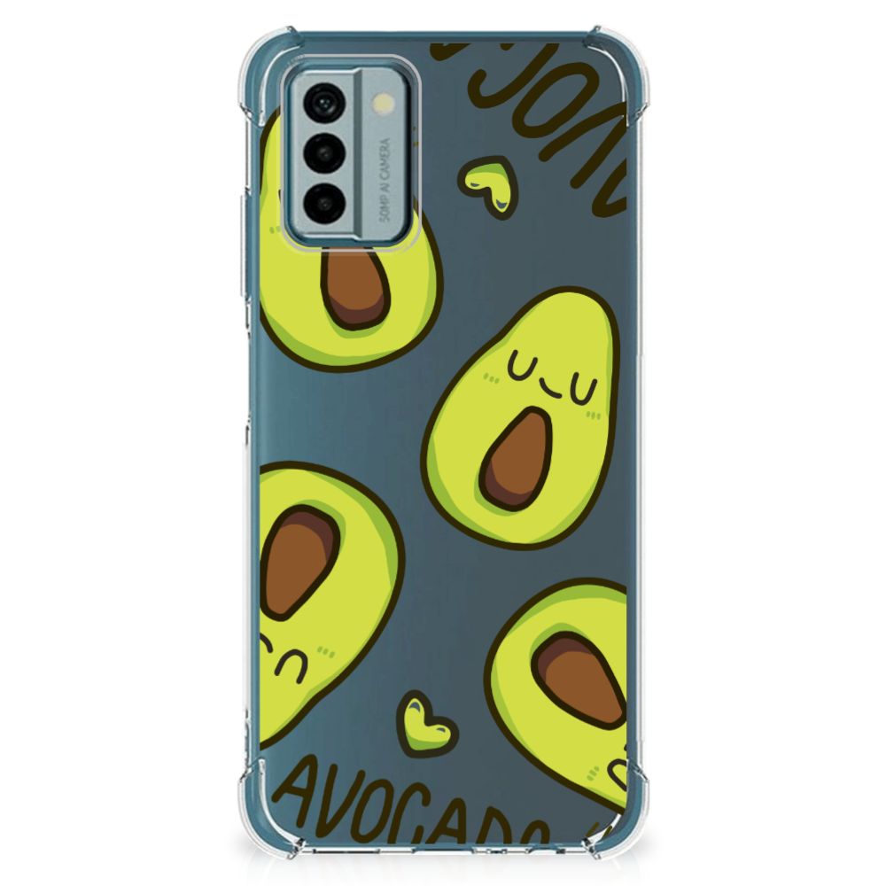 Nokia G22 Stevig Bumper Hoesje Avocado Singing B2C Telecom