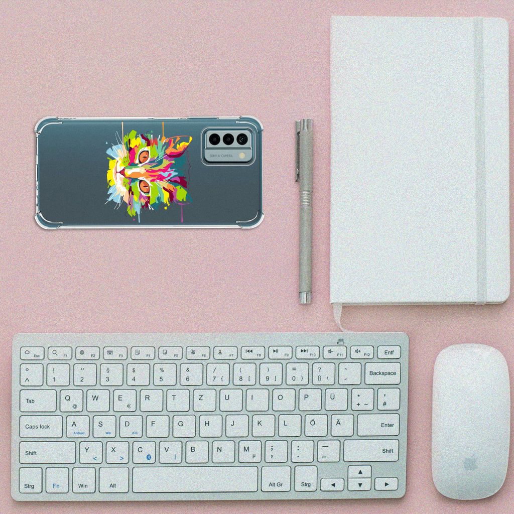 Nokia G22 Stevig Bumper Hoesje Cat Color B2C Telecom