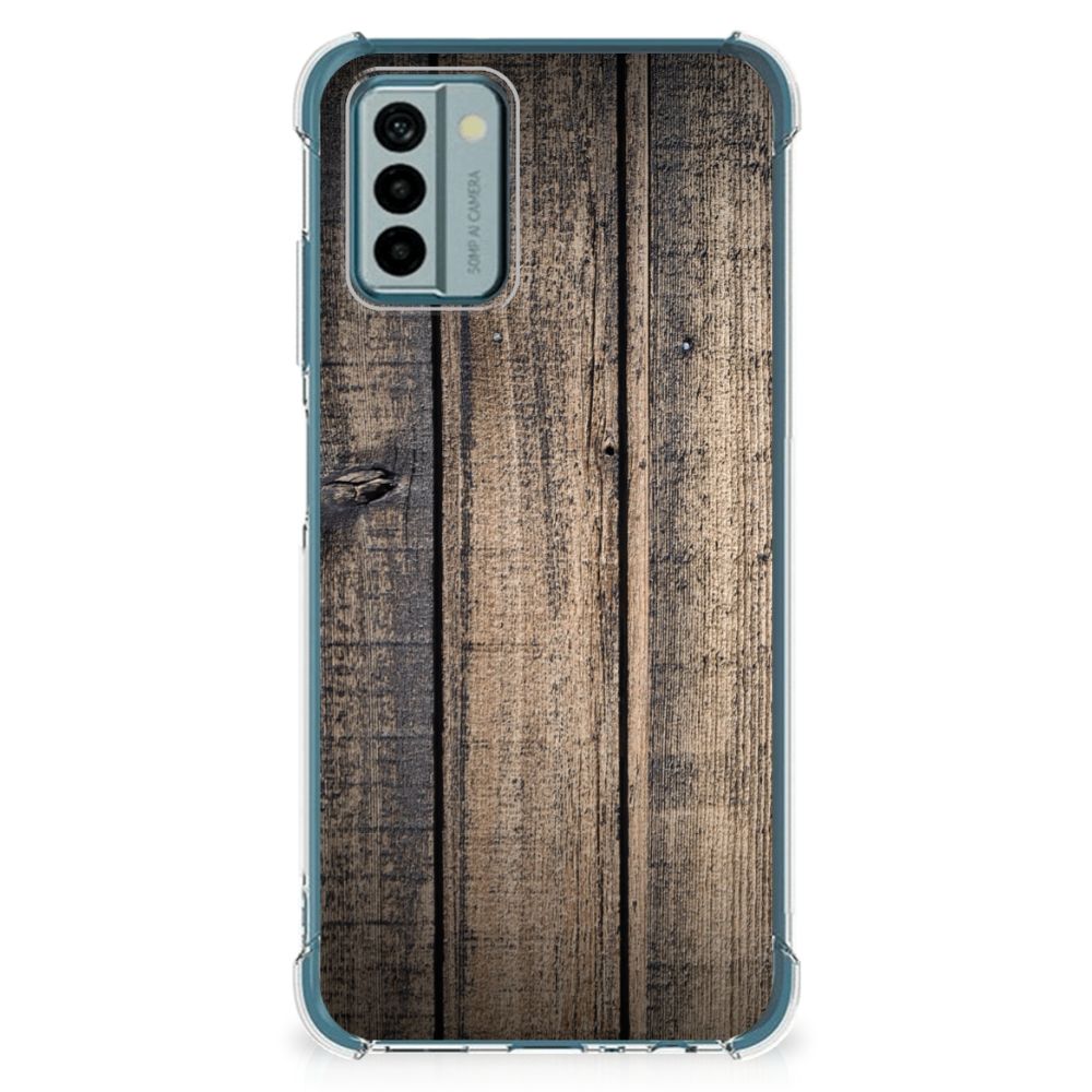 Nokia G22 Stevig Telefoonhoesje Steigerhout B2C Telecom