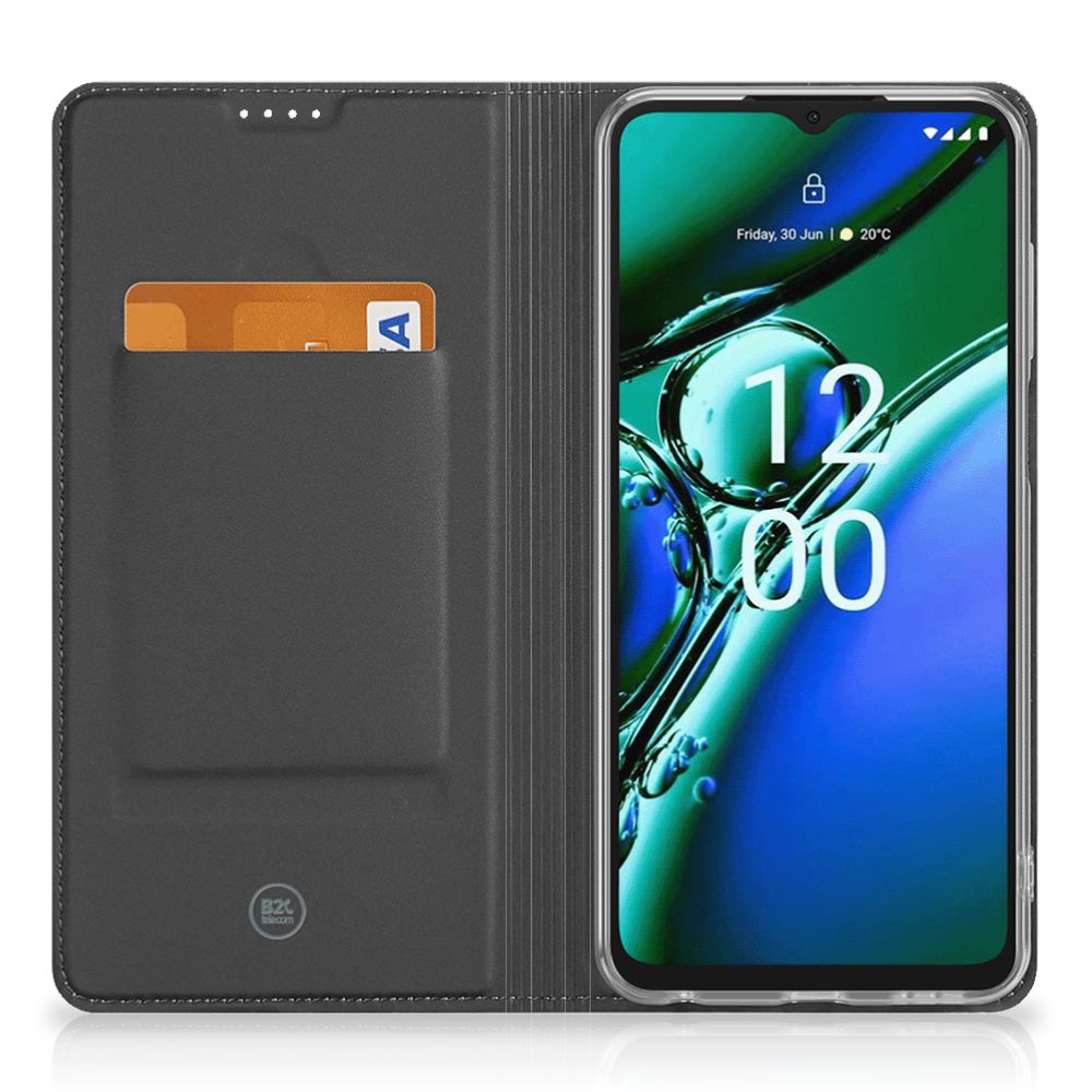 Nokia G42 Hoesje maken Paarden met een elegant ontwerp en vak voor creditcard.