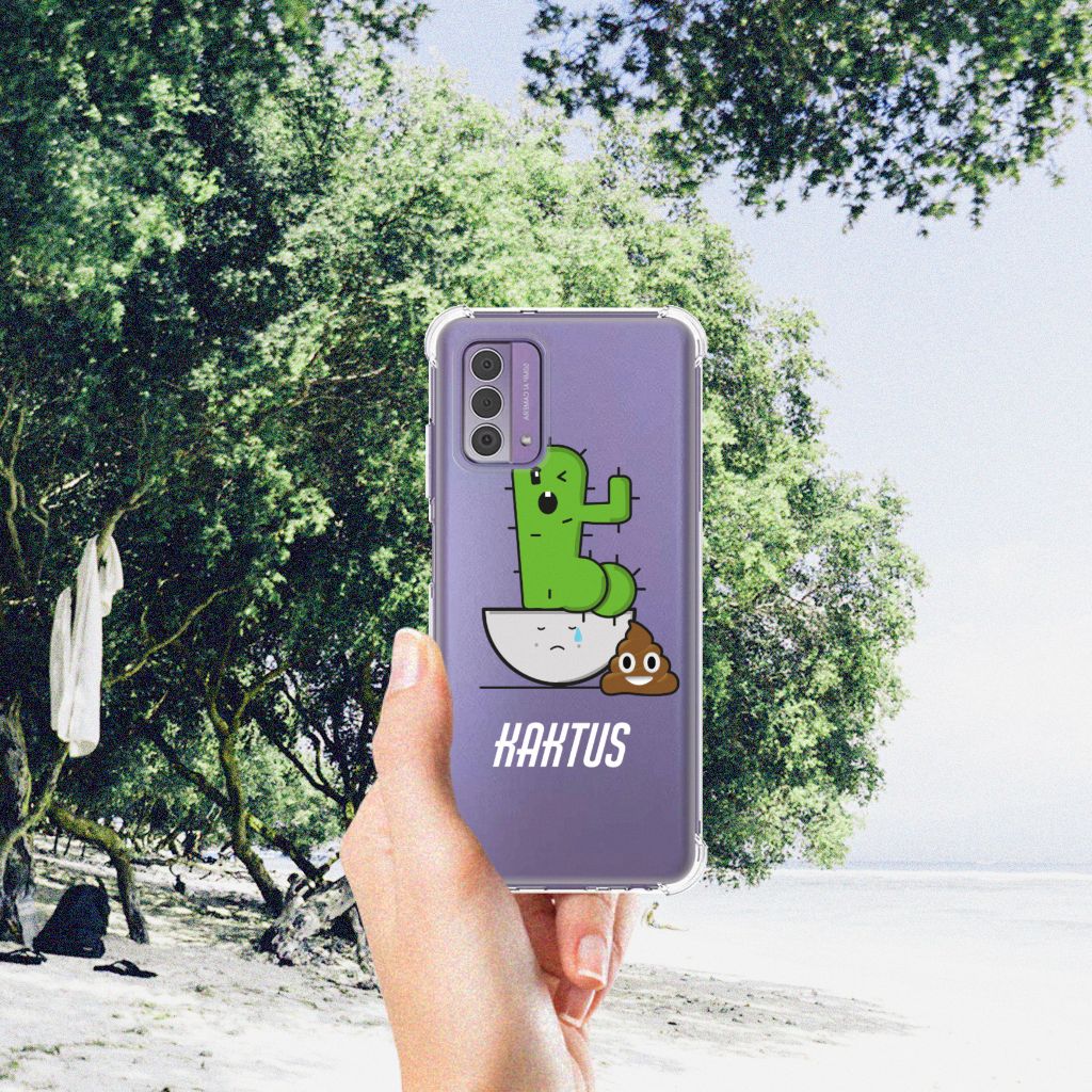 Nokia G42 Stevig Bumper Hoesje Cactus Poo B2C Telecom