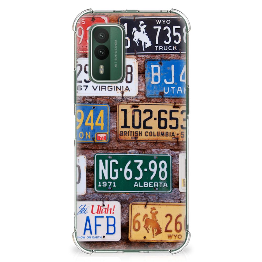 Nokia XR21 Anti-shock Hoesje met foto Kentekenplaten B2C Telecom