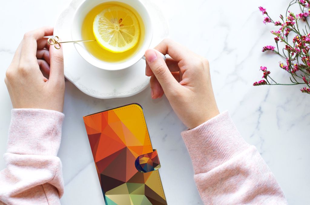 Nokia XR21 Book Case Polygon Color designnaam aanzicht
