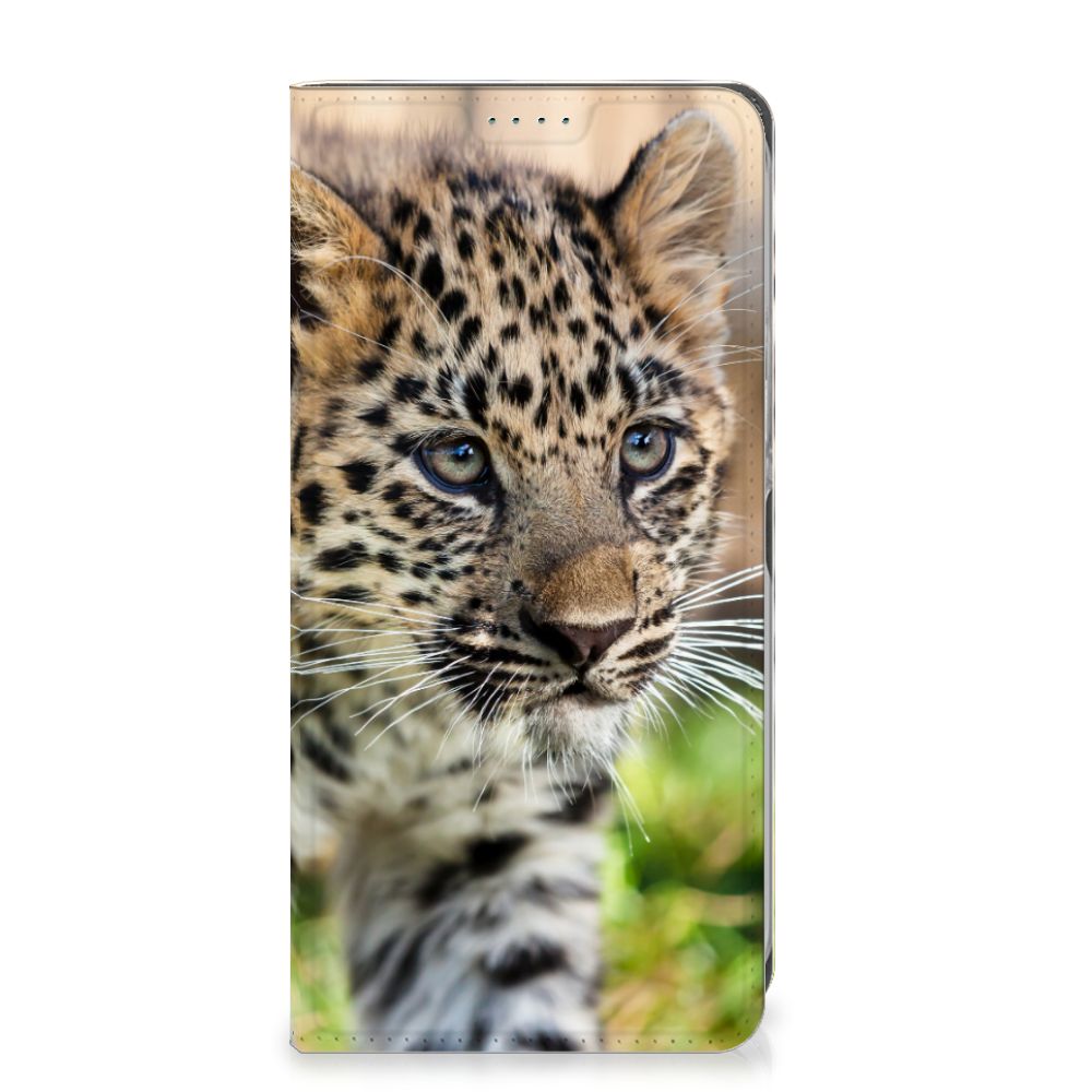 Nokia XR21 Hoesje maken Baby Luipaard baby luipaard close-up design